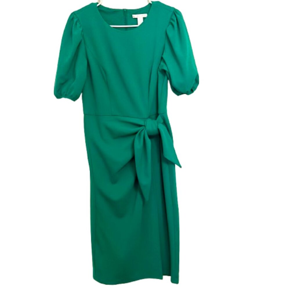 London times green dress size 6